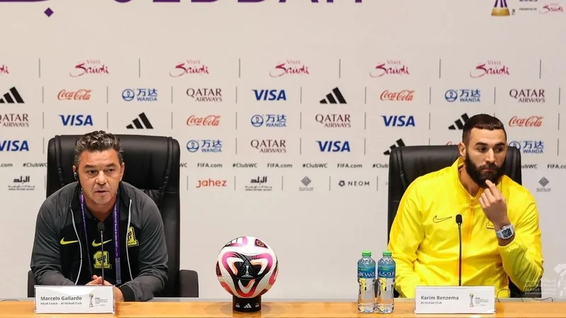 River Plate, Marcelo Gallardo, Karim Benzema. 