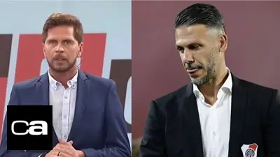 Pollo Vignolo, Martín Demichelis, River, ESPN F90, televisión, deportes Pollo Vignolo, Martín Demichelis, River, ESPN F90, televisión, deportes