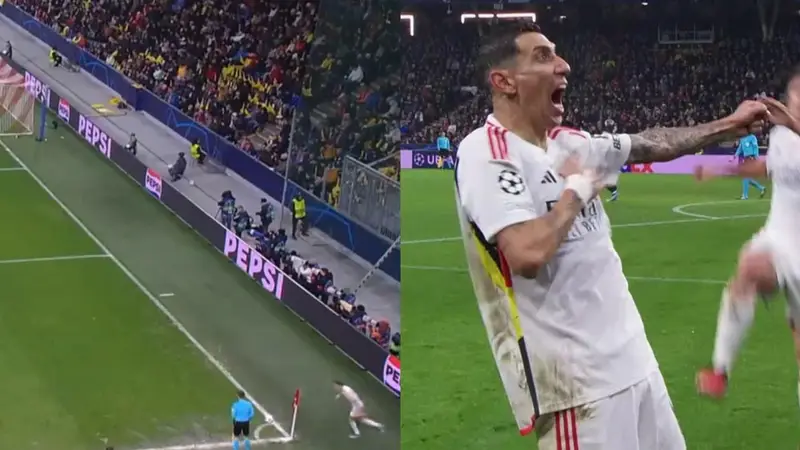Ángel Di María Benfica UEFA Champions League