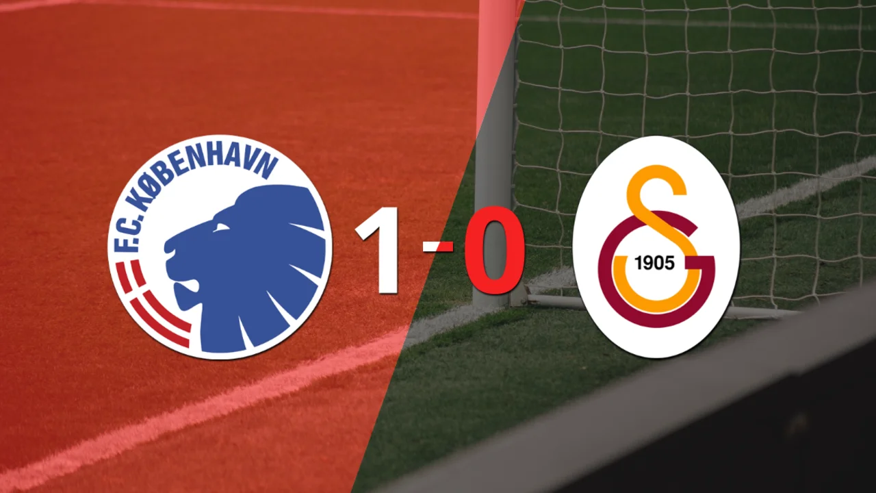 FC Copenhague aprovechó su localía y venció a Galatasaray