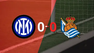 Sin goles, Inter y Real Sociedad igualaron el partido Sin goles, Inter y Real Sociedad igualaron el partido