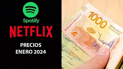 Los nuevos precios de Netflix y Spotify en enero de 2024 Los nuevos precios de Netflix y Spotify en enero de 2024