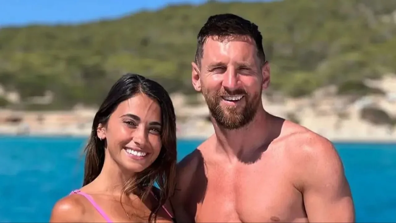 Lionel Messi Antonela Roccuzzo