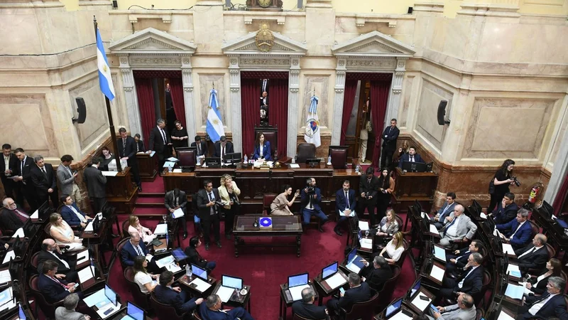 Con el apoyo de todo JxC, LLA nombró a Abdala como presidente provisional del Senado