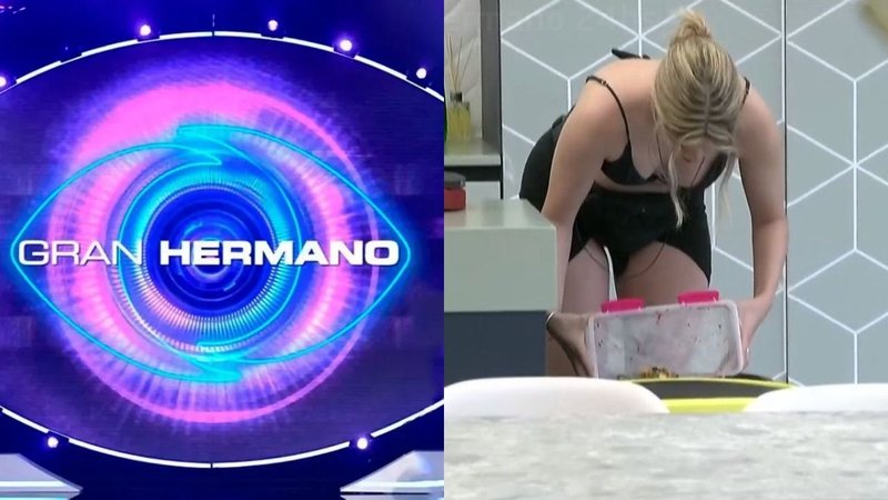 Logo de Gran Hermano y una de las participantes de GH 2023