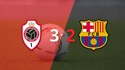 Royal Antwerp se impone por la mínima diferencia ante Barcelona Royal Antwerp se impone por la mínima diferencia ante Barcelona