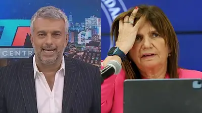 Mario Massaccesi y Patricia Bullrich Mario Massaccesi y Patricia Bullrich