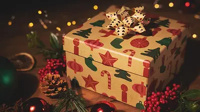 Navidad, regalo navideño Navidad, regalo navideño