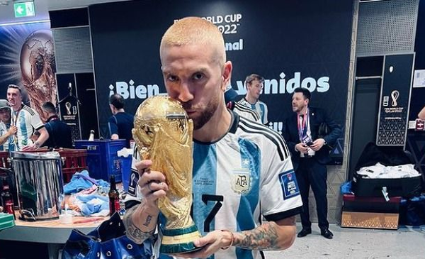 El Papu Gómez Reapareció A Un Año De La Selección Argentina Campeona Del Mundo Lágrimas El 6104