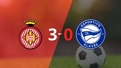 Artem Dovbyk impulsó la victoria de Girona frente a Alavés con dos goles Artem Dovbyk impulsó la victoria de Girona frente a Alavés con dos goles