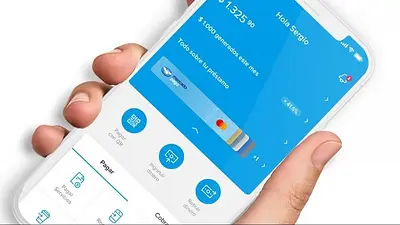 Teléfono con la aplicación de Mercado Pago Teléfono con la aplicación de Mercado Pago