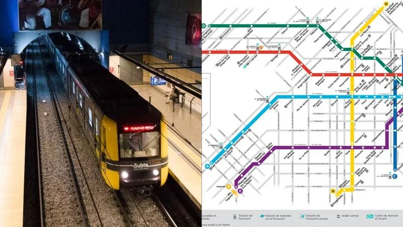 Abren una nueva estación de subte en la línea A de Buenos Aires. Por qué reabren la estación Pasco Sur.