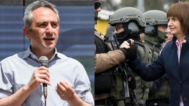 Larroque acusó a Bullrich de "montar un show" con el protocolo antipiquete