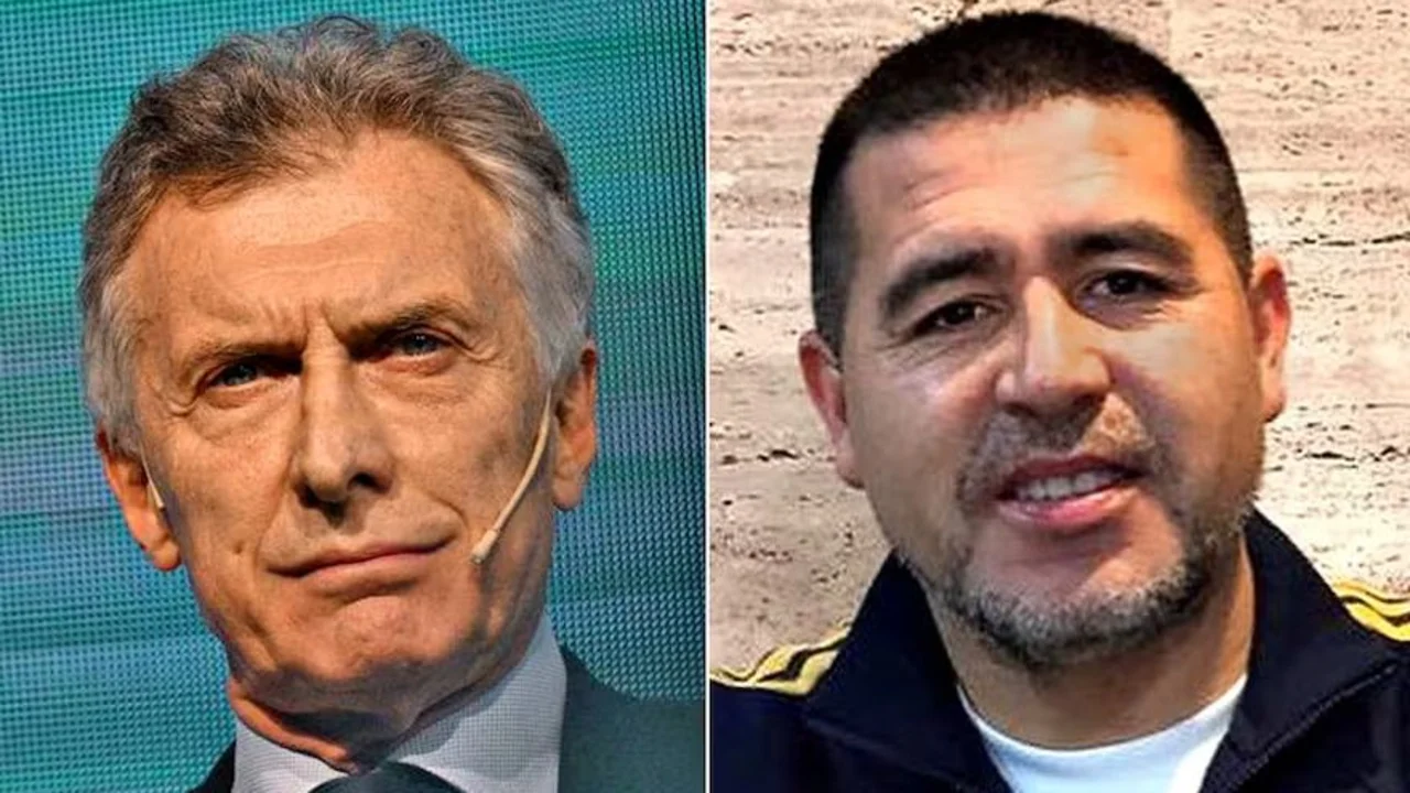 Macri Riquelme presidentes Boca