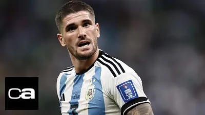 Selección Argentina, Rodrigo De Paul. Selección Argentina, Rodrigo De Paul.