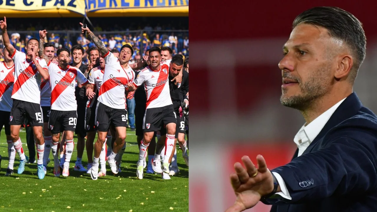 Enzo Pérez River Plate Martín Demichelis