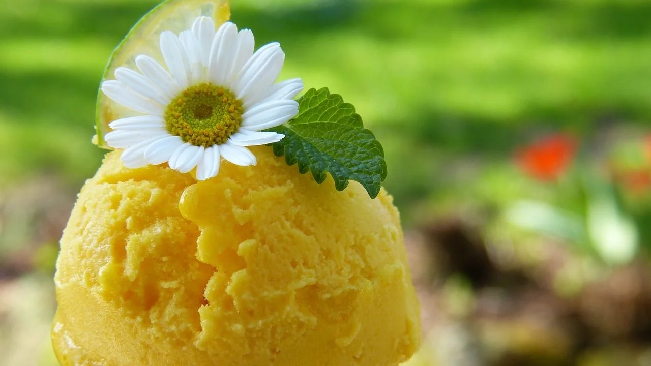 Helado de limón