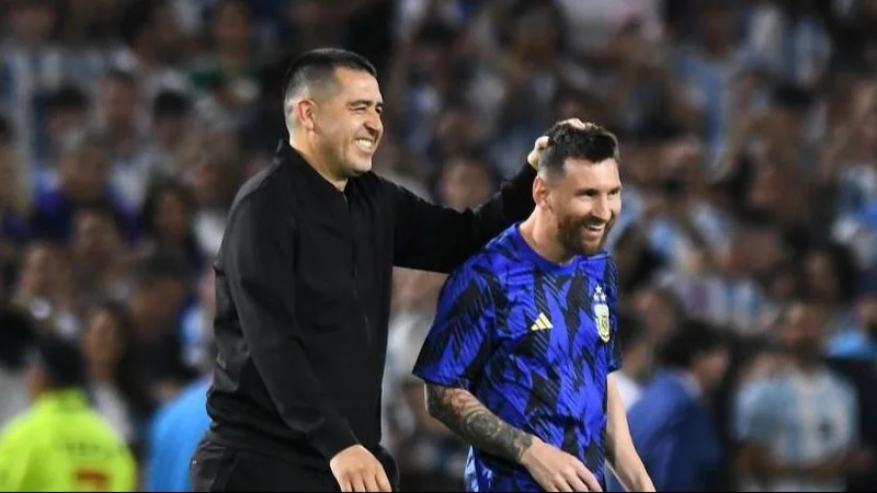 Boca Juniors, Lionel Messi, Marcos Rojo, Inter Miami, Juan Romám Riquelme. 