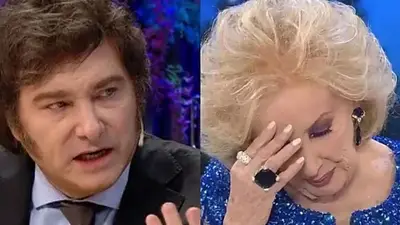 Javier Milei. Mirtha Legrand Javier Milei. Mirtha Legrand