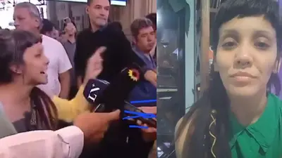 La manifestante que defendió el derecho a protestar en C5N fue echada del trabajo La manifestante que defendió el derecho a protestar en C5N fue echada del trabajo