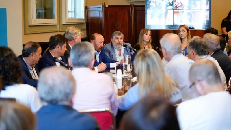 Gobernadores y legisladores de UP contra la ley ómnibus de Milei: "Inconstitucional"
