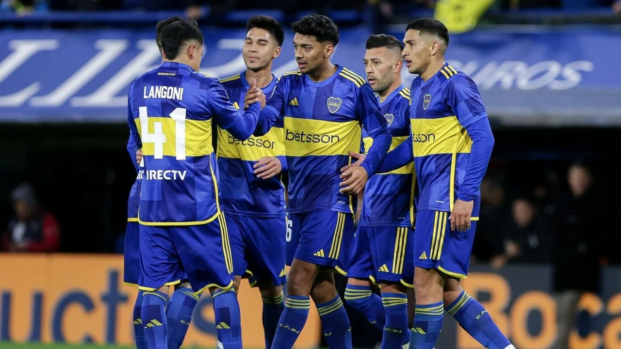 Boca Juniors, Cristian Medina, Botafogo, Juan Román Riquelme. 