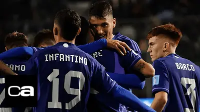 Una promesa de la Selección Argentina tuvo su debut goleador en la Premier League Una promesa de la Selección Argentina tuvo su debut goleador en la Premier League