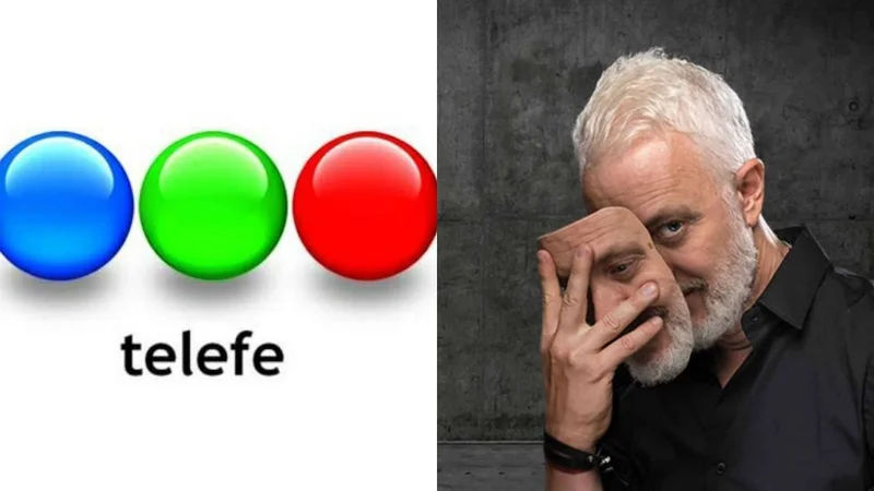 Logo de Telefe y Andy Kusnetzoff