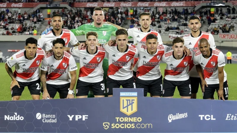 River Plate, Alex Vigo, Marcelo Gallardo, Martín Demichelis. 