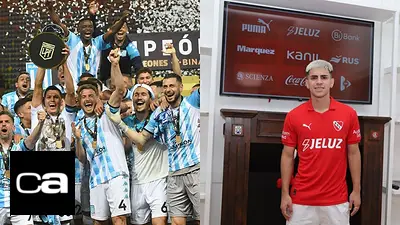 Racing Club Independiente Enzo Copetti Alex Luna Racing Club Independiente Enzo Copetti Alex Luna