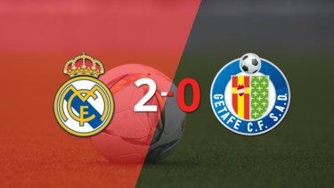 Real Madrid le ganó con claridad a Getafe por 2 a 0