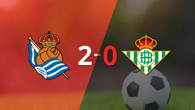 Real Sociedad marcó dos veces en la victoria ante Betis en el estadio Anoeta Real Sociedad marcó dos veces en la victoria ante Betis en el estadio Anoeta