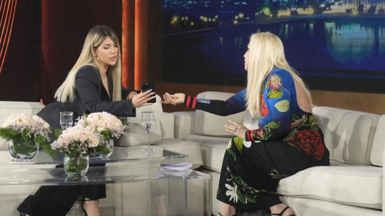  Cuánto midió Wanda Nara en Susana Giménez.