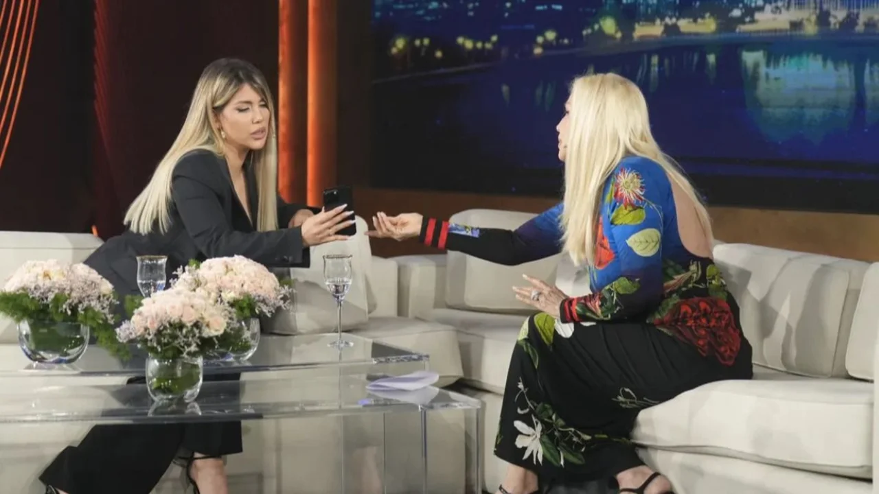  Cuánto midió Wanda Nara en Susana Giménez.