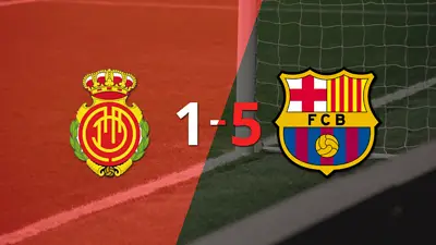 Barcelona golea 5-1 a Mallorca y Raphinha firma doblete Barcelona golea 5-1 a Mallorca y Raphinha firma doblete
