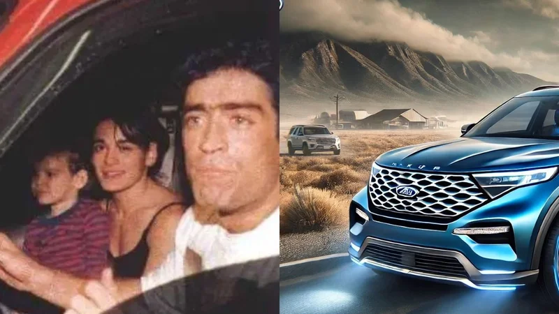 Auto Ford Explorer de Rodrigo Bueno con IA