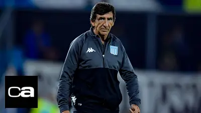 Racing Club, Agustín Almendra, Gustavo Costas. Racing Club, Agustín Almendra, Gustavo Costas.