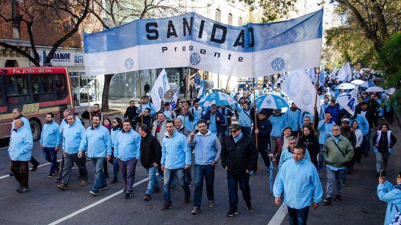 trabajadores de sanidad