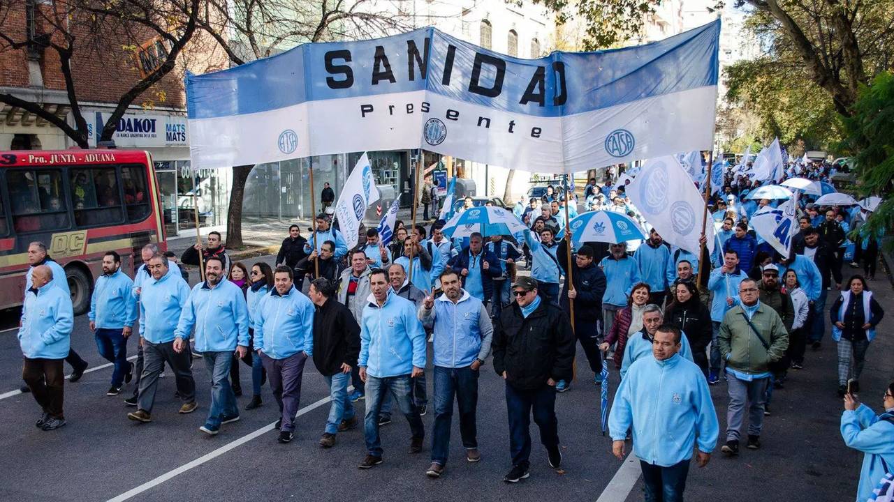 trabajadores de sanidad