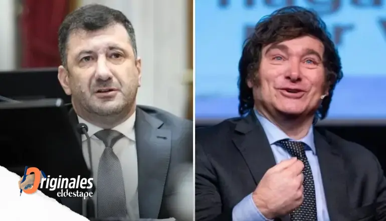 Milei se despega de Kueider pero lo complica su estrecha relación con el senador