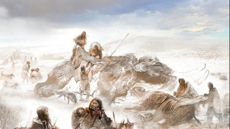 Los mamuts encabezaban el menú de los norteamericanos de la Edad de Hielo