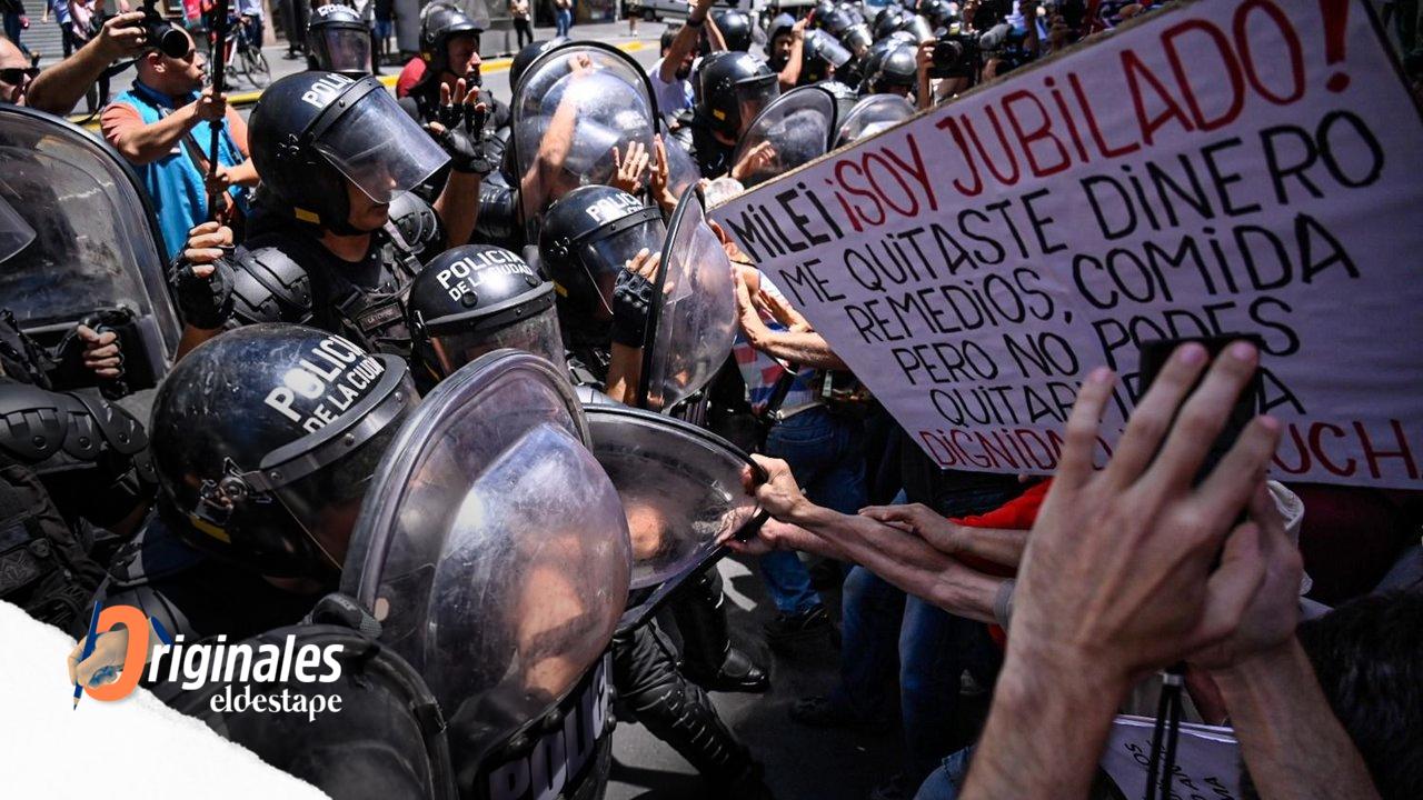Jubilados y el Ni Una Menos se fusionan para una marcha histórica contra el ajuste