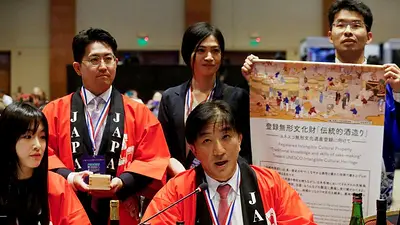 ¡Kanpai! UNESCO incorpora al sake japonés en su lista de patrimonio cultural inmaterial ¡Kanpai! UNESCO incorpora al sake japonés en su lista de patrimonio cultural inmaterial