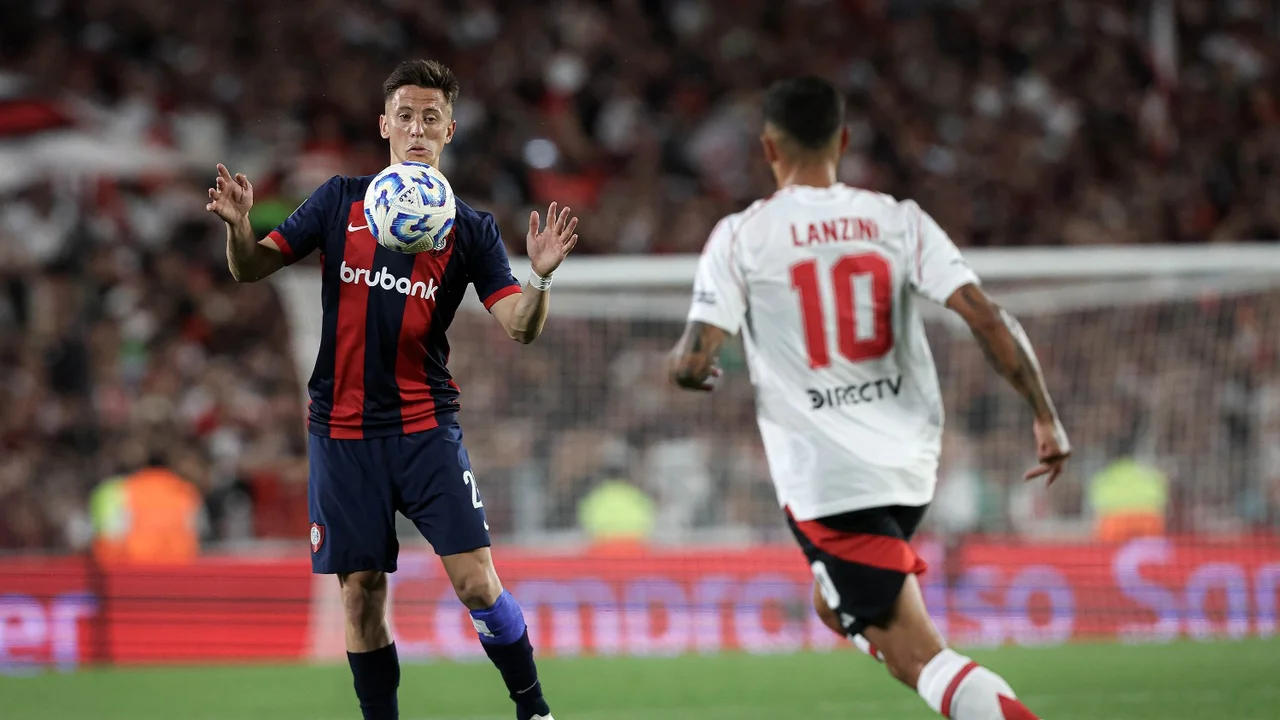 River empató con San Lorenzo y todavía está en pelea por la Libertadores