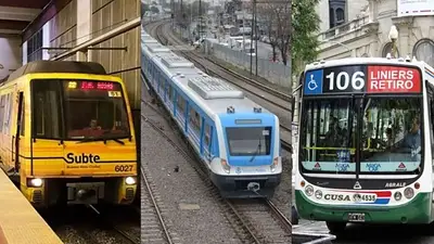 Trenes colectivos subtes Trenes colectivos subtes