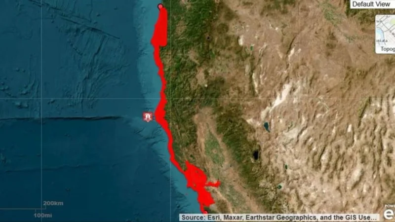 Mapa de California