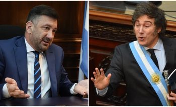 Milei respaldó a Kueider y arremetió contra Villarruel: "48 horas" | La libertad avanza