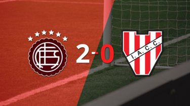 Lanús le ganó como anfitrión a Instituto por 2-0