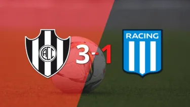 Luis Angulo sentenció el triunfo de Central Córdoba (SE) ante Racing Club con doblete 