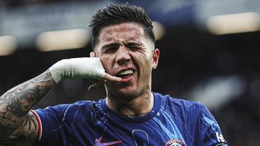 Golazo de Enzo Fernández para Chelsea: volea de zurda y adentro